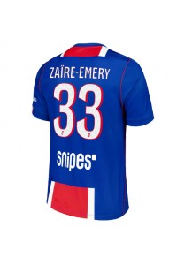 Paris Saint-Germain Warren Zaire-Emery #33 Fotballdrakt Hjemme Klær 2026-27 Korte ermer